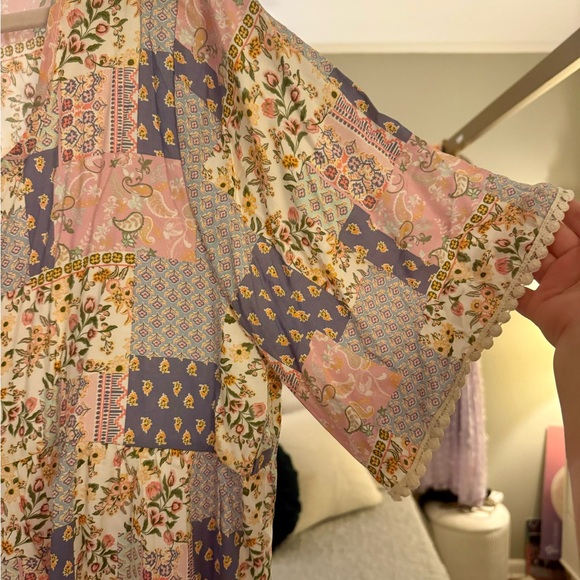 Chic Soul Patchwork Spring Top - Picture 3 of 5